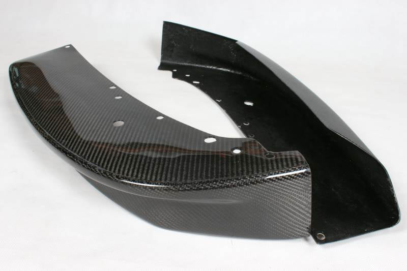 BMW 3 Series E90 Base LCI 2009-2012 Front Bumper Splitters Carbon Fiber/FRP-Ahacarbon