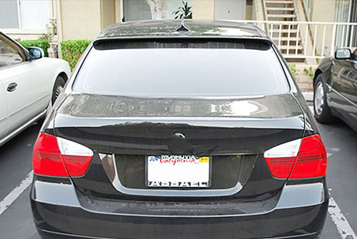 BMW 3 Series E90 M3 Sedan 2005-2012 Rear Roof Spoiler Carbon Fiber-Ahacarbon