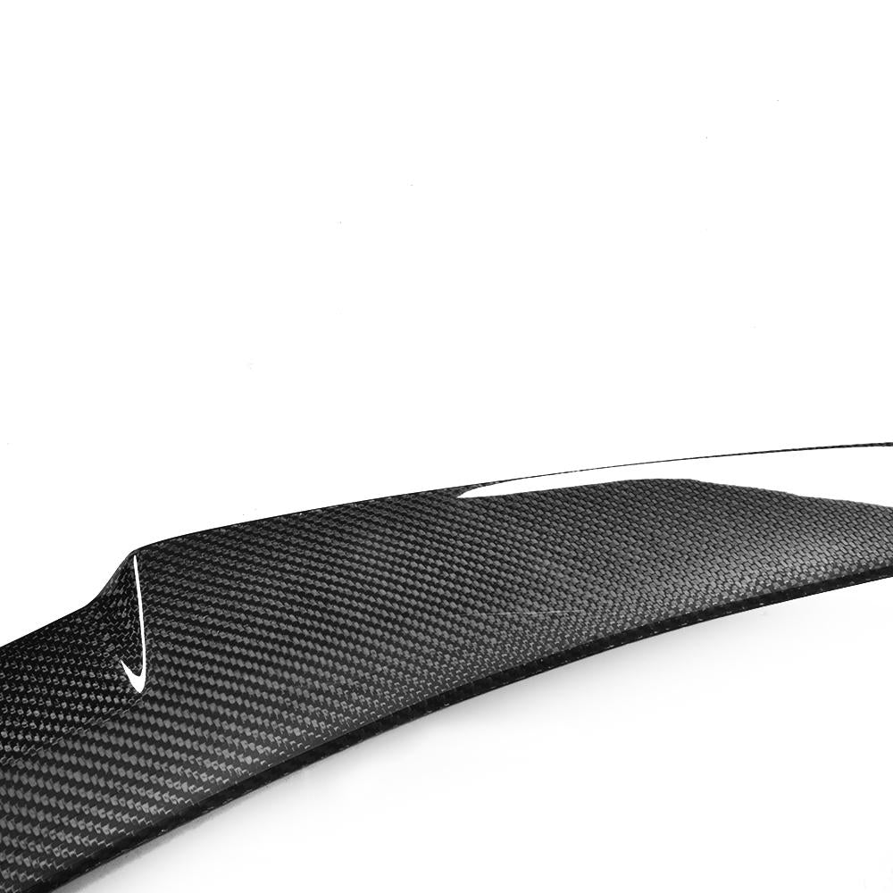 BMW 3 Series E90 M3 2005-2012 Rear Trunk Spoiler Carbon Fiber-Ahacarbon