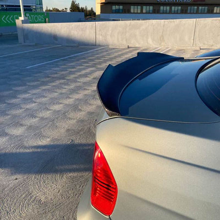 BMW 3 Series E90 2006-2011 E90 M3 2008-2012 Rear Trunk Spoiler Carbon Fiber/FRP-Ahacarbon