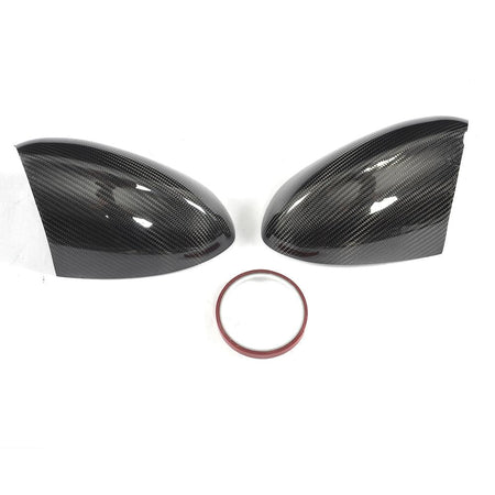 BMW 3 Series E90 E92 E93 M3 2008-2013 Mirror Covers Pair Add-on Carbon Fiber-Ahacarbon