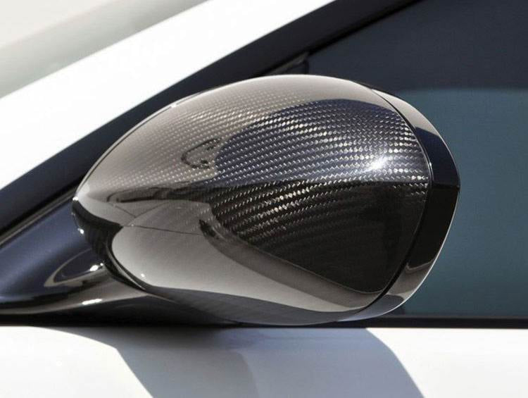 BMW 3 Series E90 E92 E93 M3 2008-2013 Mirror Covers Pair Add-on Carbon Fiber-Ahacarbon