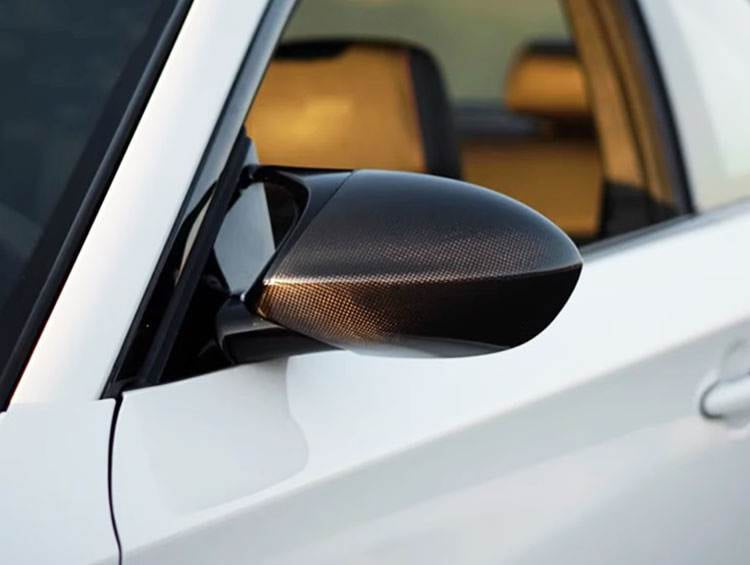 BMW 3 Series E90 E92 E93 M3 2008-2013 Mirror Covers Pair Add-on Carbon Fiber-Ahacarbon