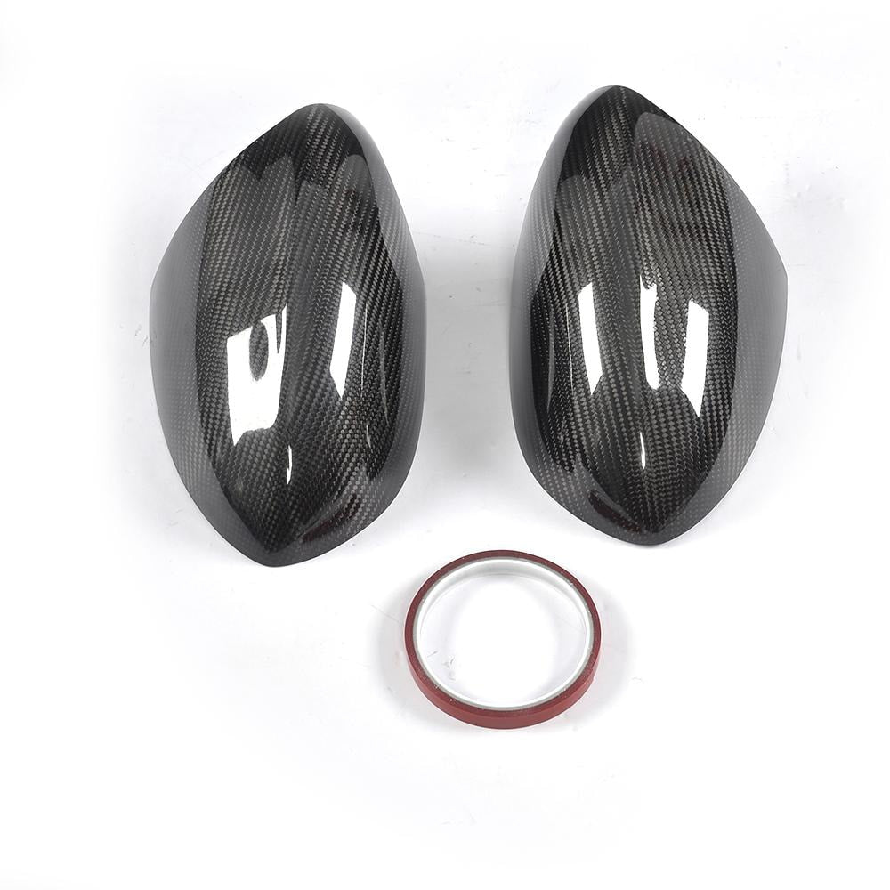 BMW 3 Series E90 E92 E93 M3 2008-2013 Mirror Covers Pair Add-on Carbon Fiber-Ahacarbon