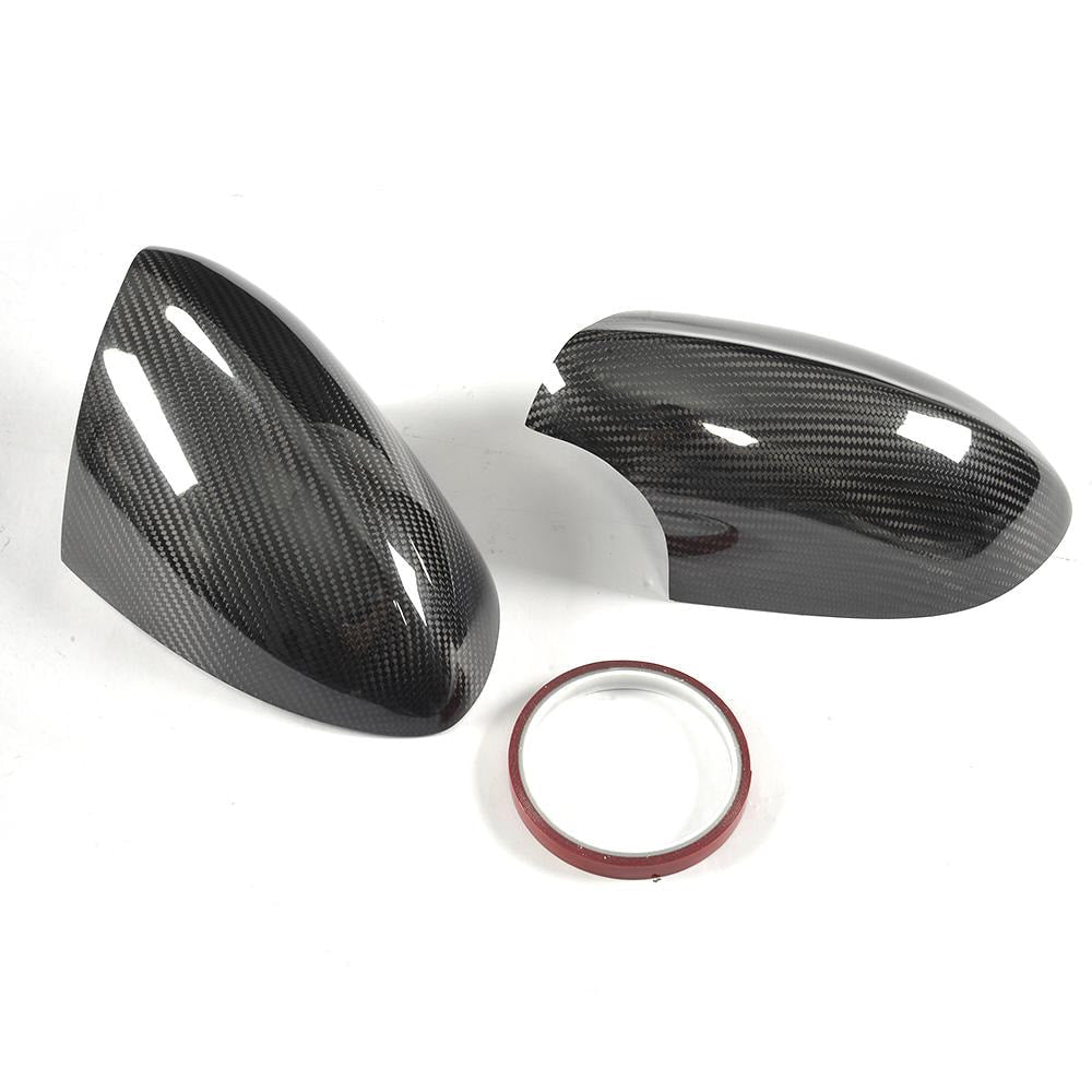 BMW 3 Series E90 E92 E93 M3 2008-2013 Mirror Covers Pair Add-on Carbon Fiber-Ahacarbon