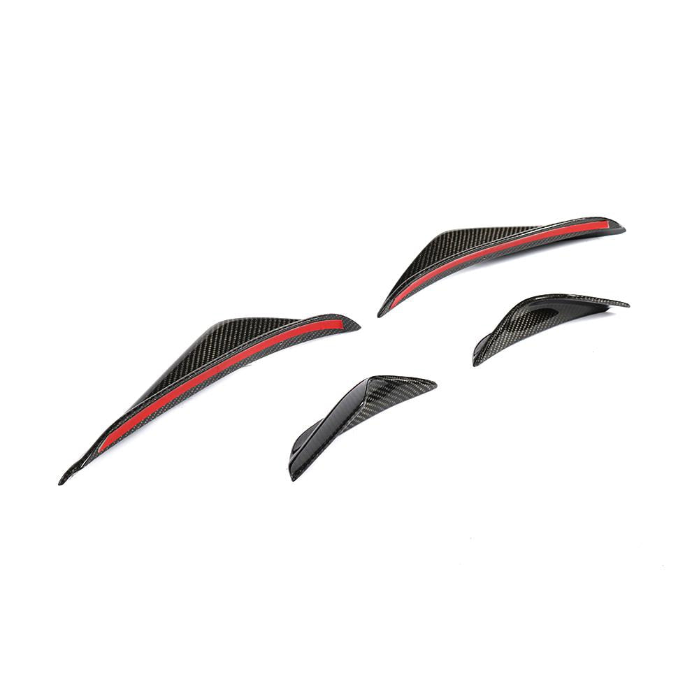 BMW 3 Series E90 E92 E93 M3 2008-2013 Front Bumper Vents Carbon Fiber-Ahacarbon