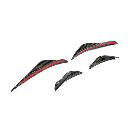 BMW 3 Series E90 E92 E93 M3 2008-2013 Front Bumper Vents Carbon Fiber-Ahacarbon