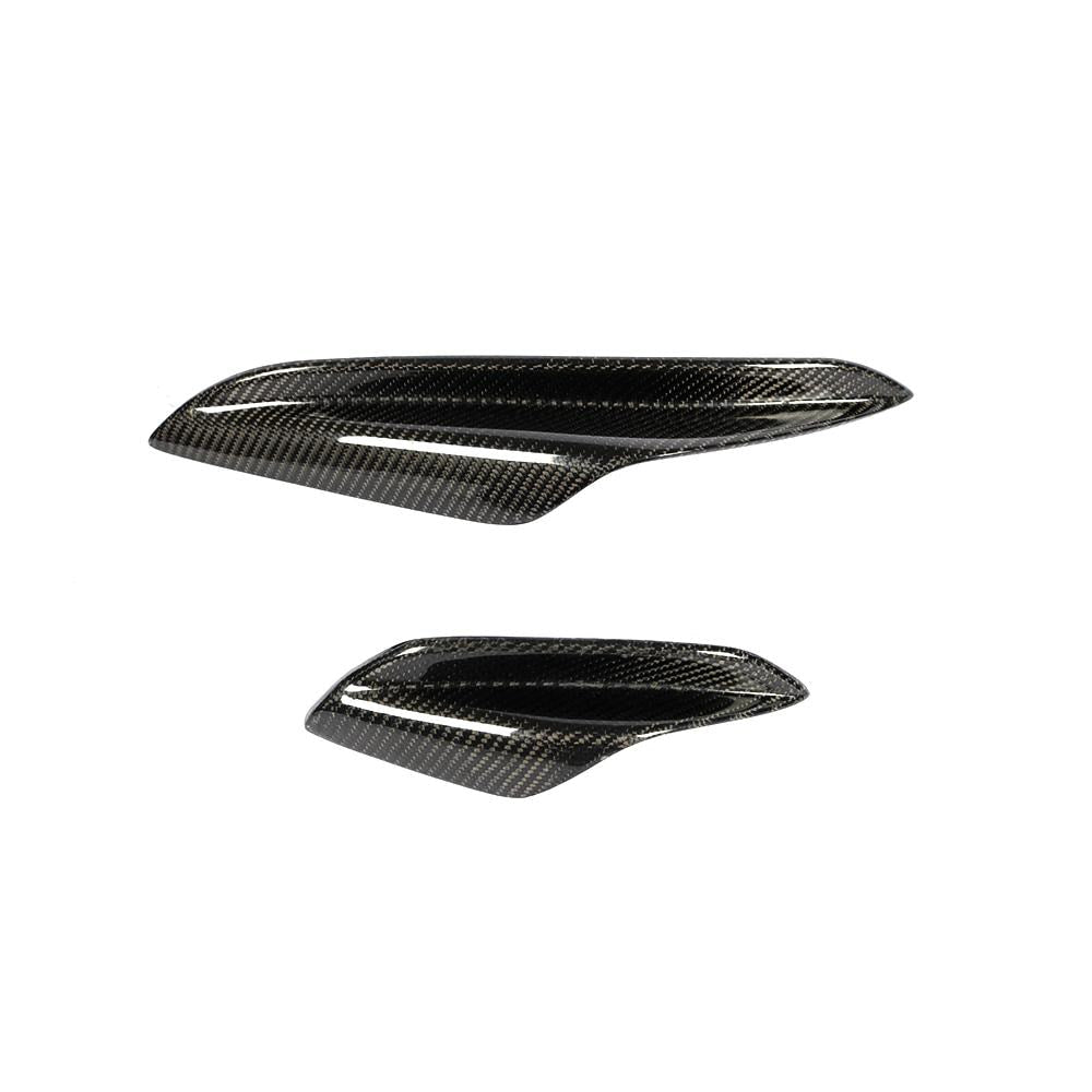 BMW 3 Series E90 E92 E93 M3 2008-2013 Front Bumper Vents Carbon Fiber-Ahacarbon