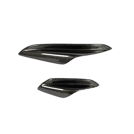BMW 3 Series E90 E92 E93 M3 2008-2013 Front Bumper Vents Carbon Fiber-Ahacarbon
