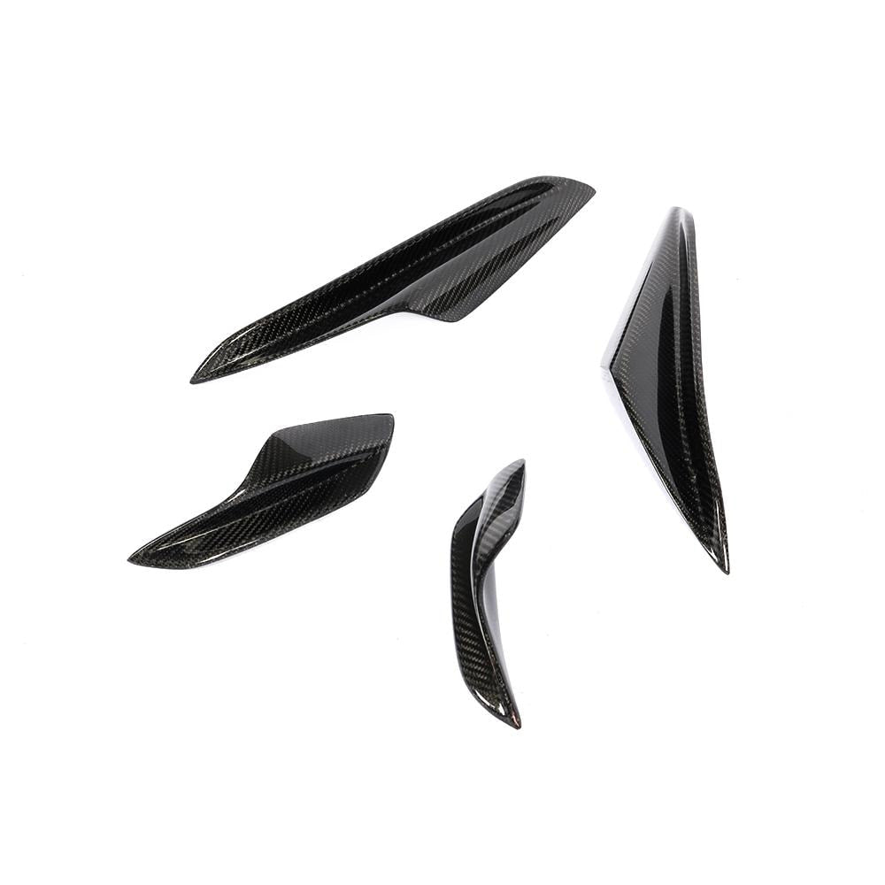 BMW 3 Series E90 E92 E93 M3 2008-2013 Front Bumper Vents Carbon Fiber-Ahacarbon
