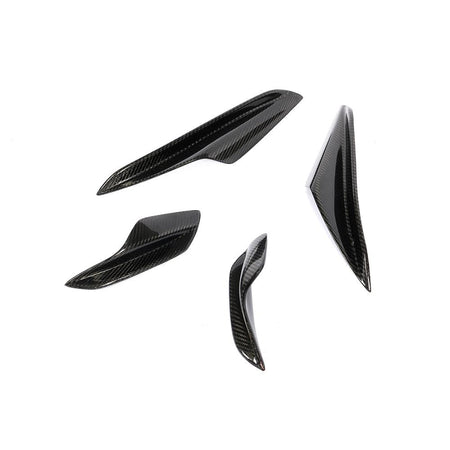 BMW 3 Series E90 E92 E93 M3 2008-2013 Front Bumper Vents Carbon Fiber-Ahacarbon