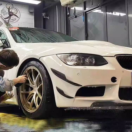 BMW 3 Series E90 E92 E93 M3 2008-2013 Front Bumper Vents Carbon Fiber-Ahacarbon