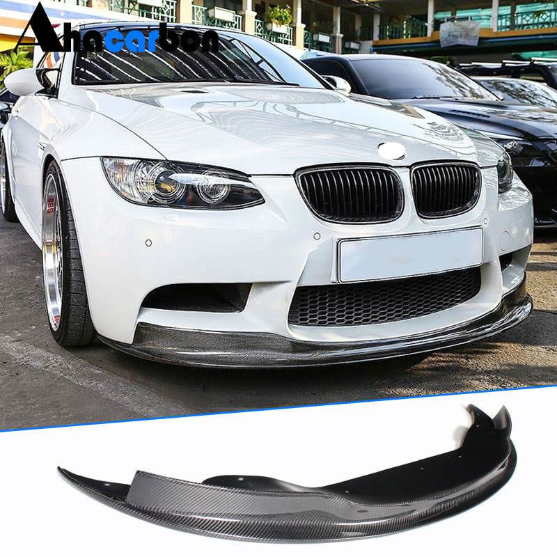 BMW 3 Series E90 E92 E93 M3 2008-2013 Front Bumper Lip Carbon Fiber-Ahacarbon