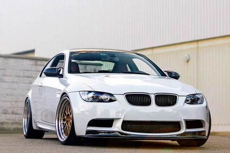 BMW 3 Series E90 E92 E93 M3 2008-2013 Front Bumper Lip Carbon Fiber-Ahacarbon