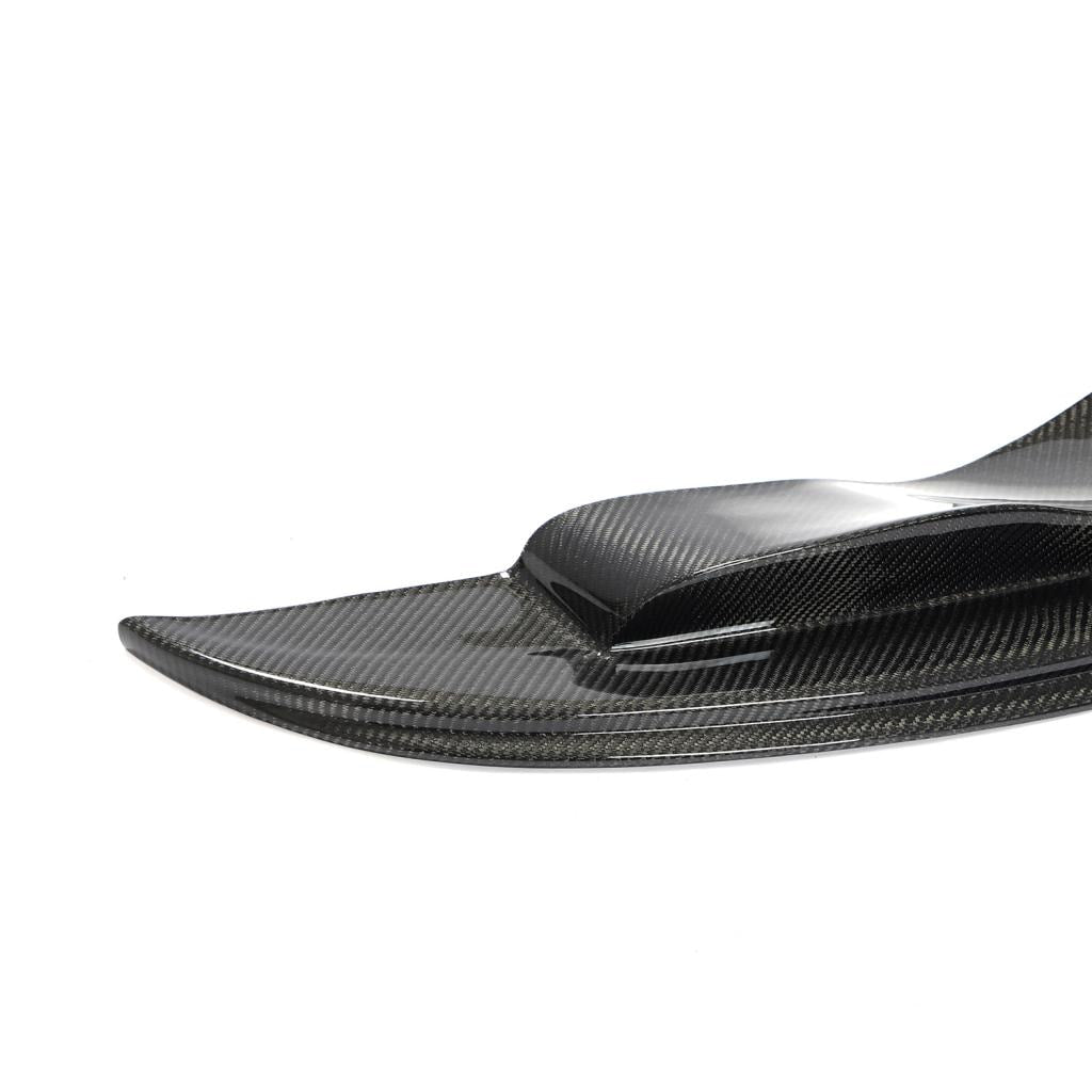 BMW 3 Series E90 E92 E93 M3 2008-2013 Front Bumper Lip Carbon Fiber-Ahacarbon