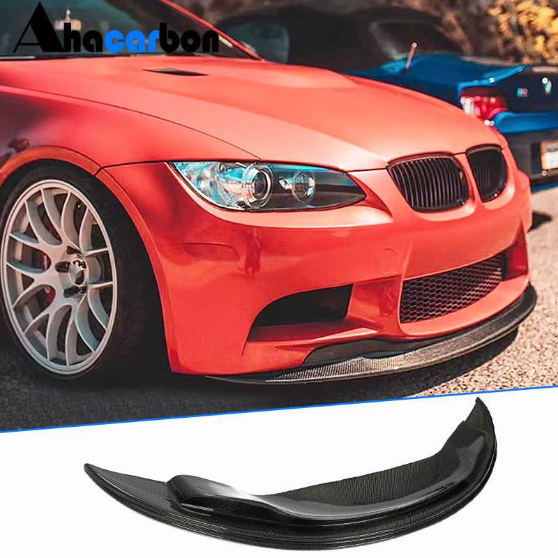 BMW 3 Series E90 E92 E93 M3 2008-2013 Front Bumper Lip Carbon Fiber-Ahacarbon
