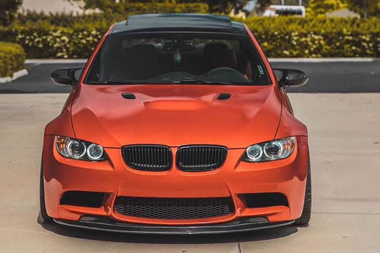 BMW 3 Series E90 E92 E93 M3 2008-2013 Front Bumper Lip Carbon Fiber-Ahacarbon