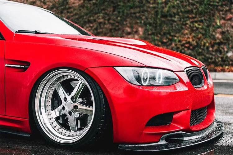 BMW 3 Series E90 E92 E93 M3 2008-2013 Front Bumper Lip Carbon Fiber-Ahacarbon