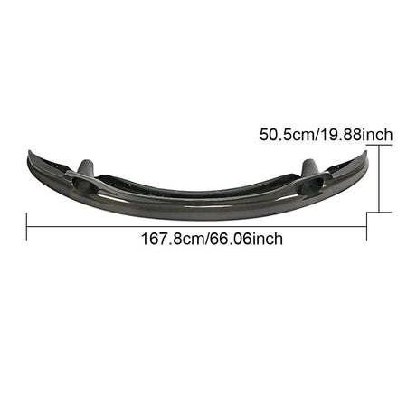BMW 3 Series E90 E92 E93 M3 2008-2013 Front Bumper Lip Carbon Fiber-Ahacarbon