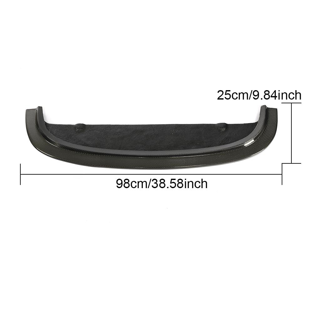 BMW 3 Series E90 E92 E93 M3 2008-2013 Front Bumper Lip Carbon Fiber-Ahacarbon