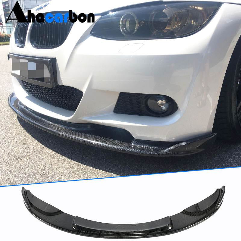 BMW 3 Series E90 E92 E93 M3 2008-2013 Front Bumper Lip Carbon Fiber-Ahacarbon