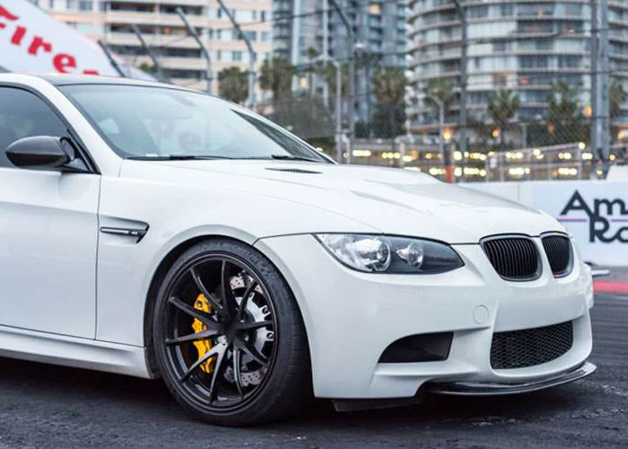 BMW 3 Series E90 E92 E93 M3 2008-2013 Front Bumper Lip Carbon Fiber-Ahacarbon