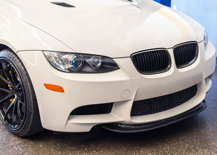 BMW 3 Series E90 E92 E93 M3 2008-2013 Front Bumper Lip Carbon Fiber-Ahacarbon