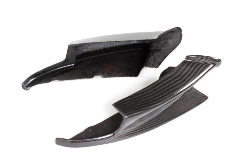 BMW 3 Series E90 E92 E93 M3 2008-2014 Front Bumper Splitters Carbon Fiber-Ahacarbon