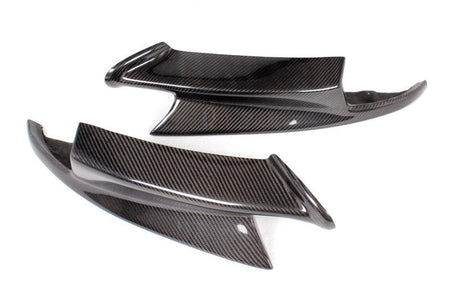 BMW 3 Series E90 E92 E93 M3 2008-2014 Front Bumper Splitters Carbon Fiber-Ahacarbon