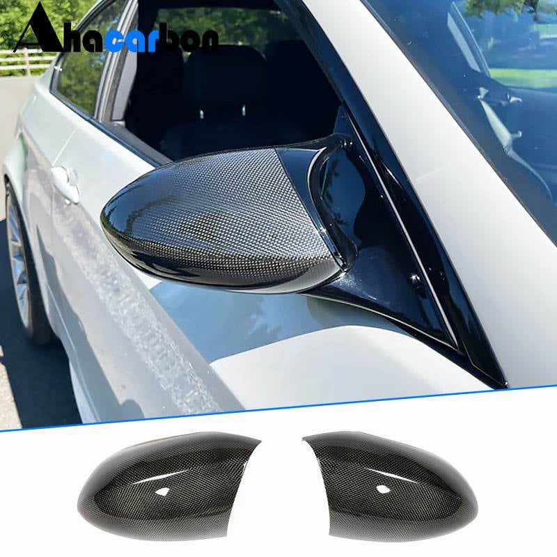 BMW 3 Series E90 E92 E93 M3 Mirror Covers Replacement Style Carbon Fiber-Ahacarbon