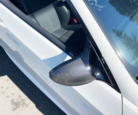 BMW 3 Series E90 E92 E93 M3 Mirror Covers Replacement Style Carbon Fiber-Ahacarbon