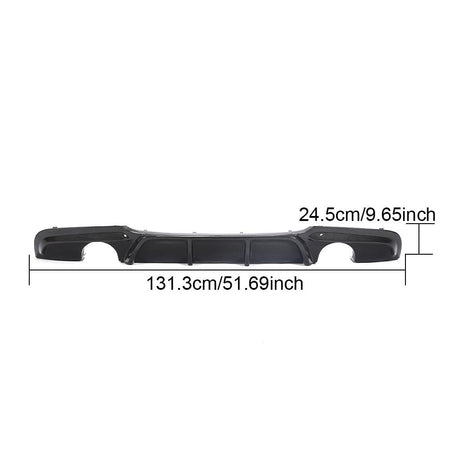 BMW 3 Series E90 M Sport 2005-2012 Rear Bumper Diffuser Carbon Fiber/FRP-Ahacarbon