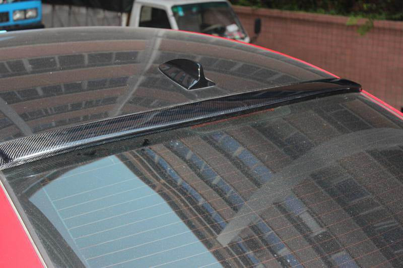 BMW 3 Series E92 M3 2006-2013 Rear Roof Spoiler Carbon Fiber-Ahacarbon