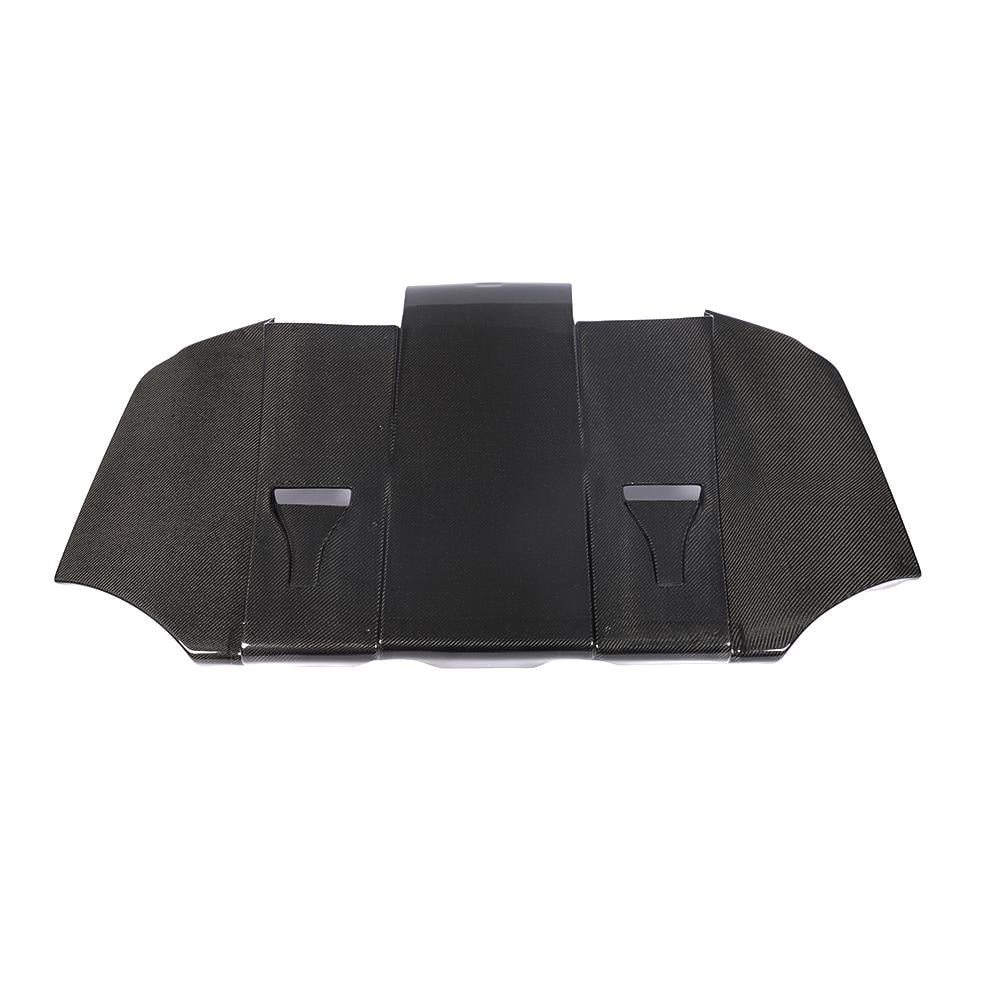 BMW 3 Series E92 E93 M3 Rear Bumper Diffuser Cover With Vents Carbon Fiber-Ahacarbon