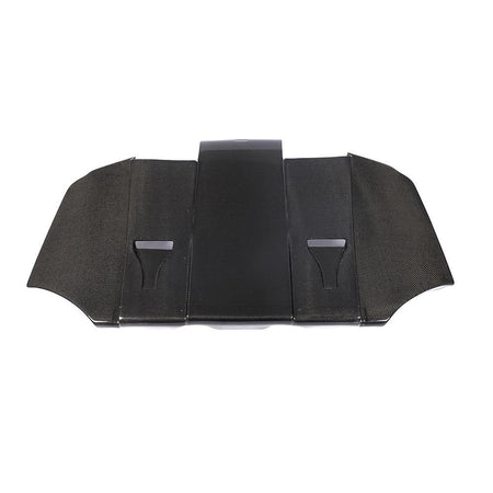 BMW 3 Series E92 E93 M3 Rear Bumper Diffuser Cover With Vents Carbon Fiber-Ahacarbon
