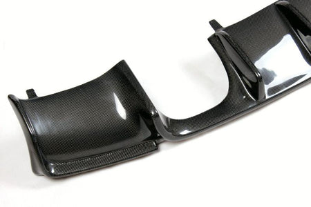 BMW 3 Series E92 E93 M3 2008-2013 Rear Bumper Diffuser Carbon Fiber-Ahacarbon