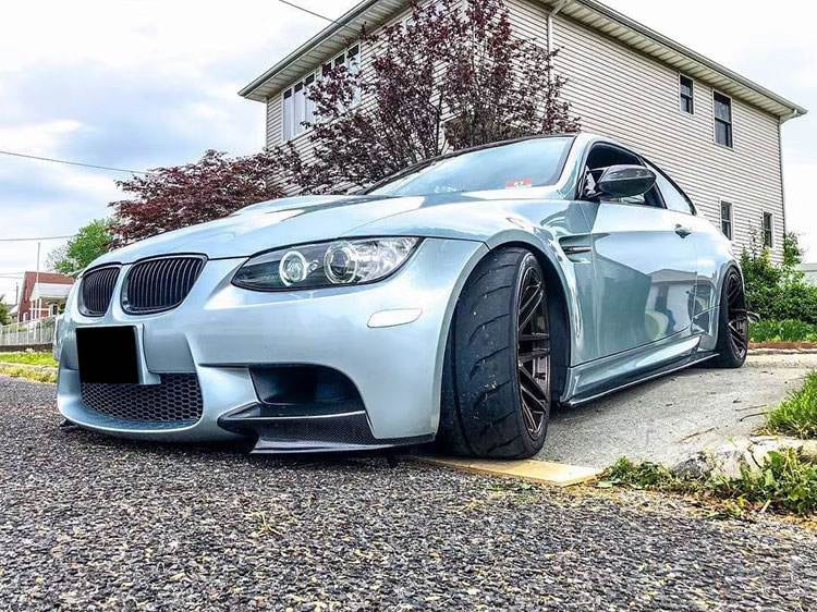BMW 3 Series E92 E93 M3 2008-2013 Side Skirts Carbon Fiber-Ahacarbon