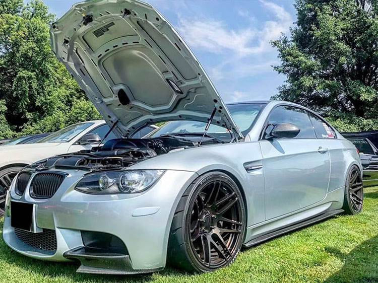 BMW 3 Series E92 E93 M3 2008-2013 Side Skirts Carbon Fiber-Ahacarbon