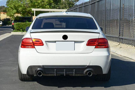 BMW 3 Series E92 E93 M Sport Rear Bumper Diffuser Carbon Fiber-Ahacarbon