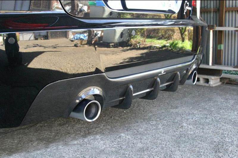 BMW 3 Series E92 E93 M Sport Rear Bumper Diffuser Carbon Fiber-Ahacarbon