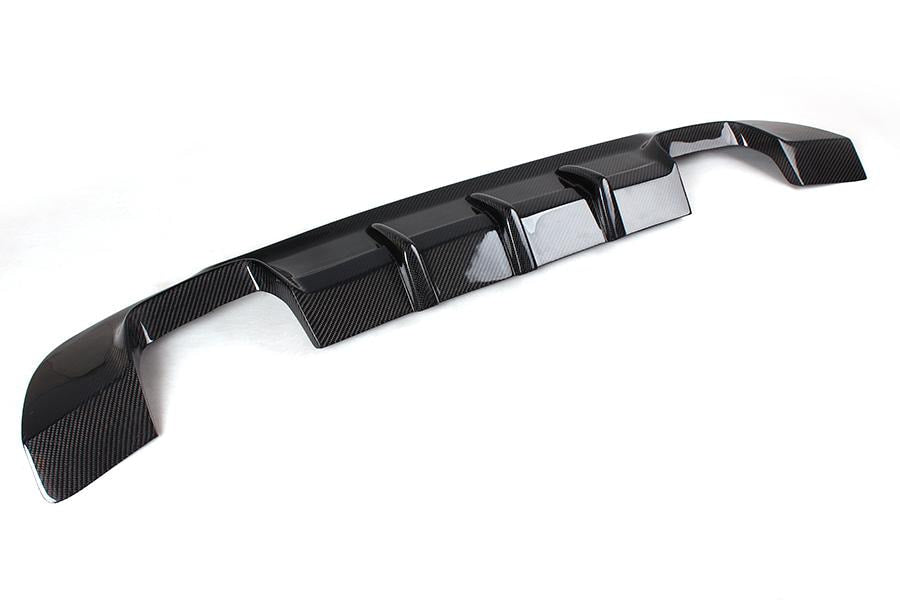 BMW 3 Series E92 E93 M Sport 2007-2012 Rear Bumper Diffuser Carbon Fiber-Ahacarbon