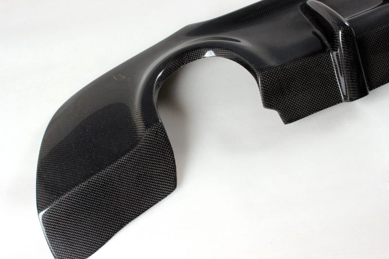 BMW 3 Series E92 E93 M Sport 2007-2012 Rear Bumper Diffuser Carbon Fiber-Ahacarbon