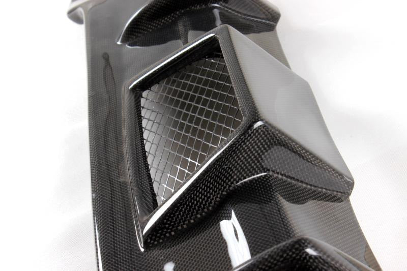 BMW 3 Series E92 E93 M Sport 2007-2012 Rear Bumper Diffuser Carbon Fiber-Ahacarbon