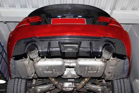 BMW 3 Series E92 E93 M Sport 2007-2012 Rear Bumper Diffuser Carbon Fiber-Ahacarbon