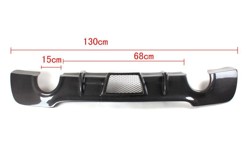 BMW 3 Series E92 E93 M Sport 2007-2012 Rear Bumper Diffuser Carbon Fiber-Ahacarbon
