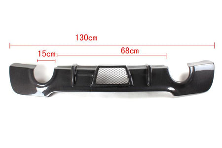 BMW 3 Series E92 E93 M Sport 2007-2012 Rear Bumper Diffuser Carbon Fiber-Ahacarbon