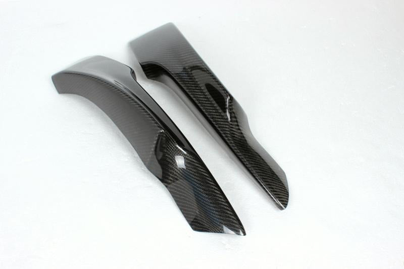 BMW 3 Series E92 E93 M Sport Pre-LCI 2006-2009 Front Bumper Splitters Carbon Fiber-Ahacarbon