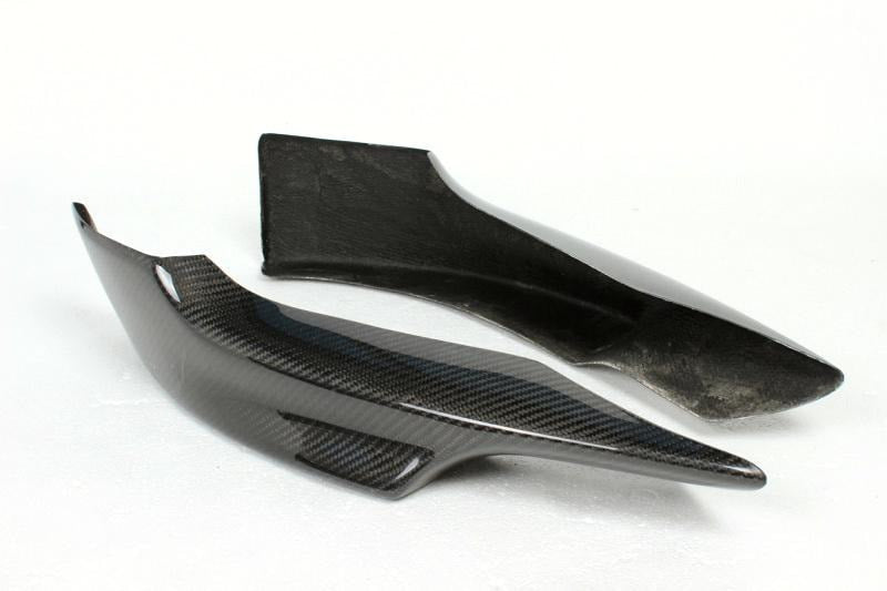 BMW 3 Series E92 E93 M Sport Pre-LCI 2006-2009 Front Bumper Splitters Carbon Fiber-Ahacarbon