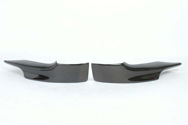 BMW 3 Series E92 E93 M Sport Pre-LCI 2006-2009 Front Bumper Splitters Carbon Fiber-Ahacarbon