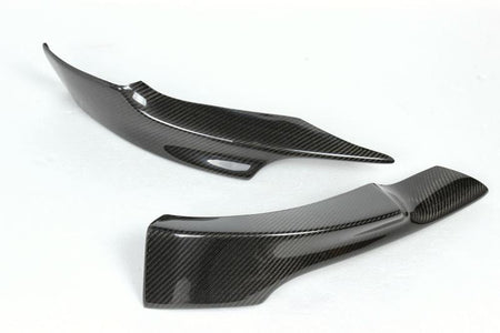 BMW 3 Series E92 E93 M Sport Pre-LCI 2006-2009 Front Bumper Splitters Carbon Fiber-Ahacarbon